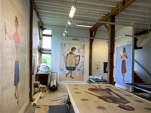 Video documentary: Sam and Adele Golden Foundation Residency, Made in Paint exhibition